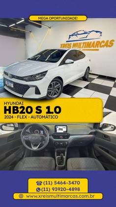 HYUNDAI HB20S 1.0 TGDI FLEX COMFORT PLUS AUTOMÁTICO HYUNDAI HB20S 1.0 TGDI FLEX COMFORT PLUS AUTOMÁTICO